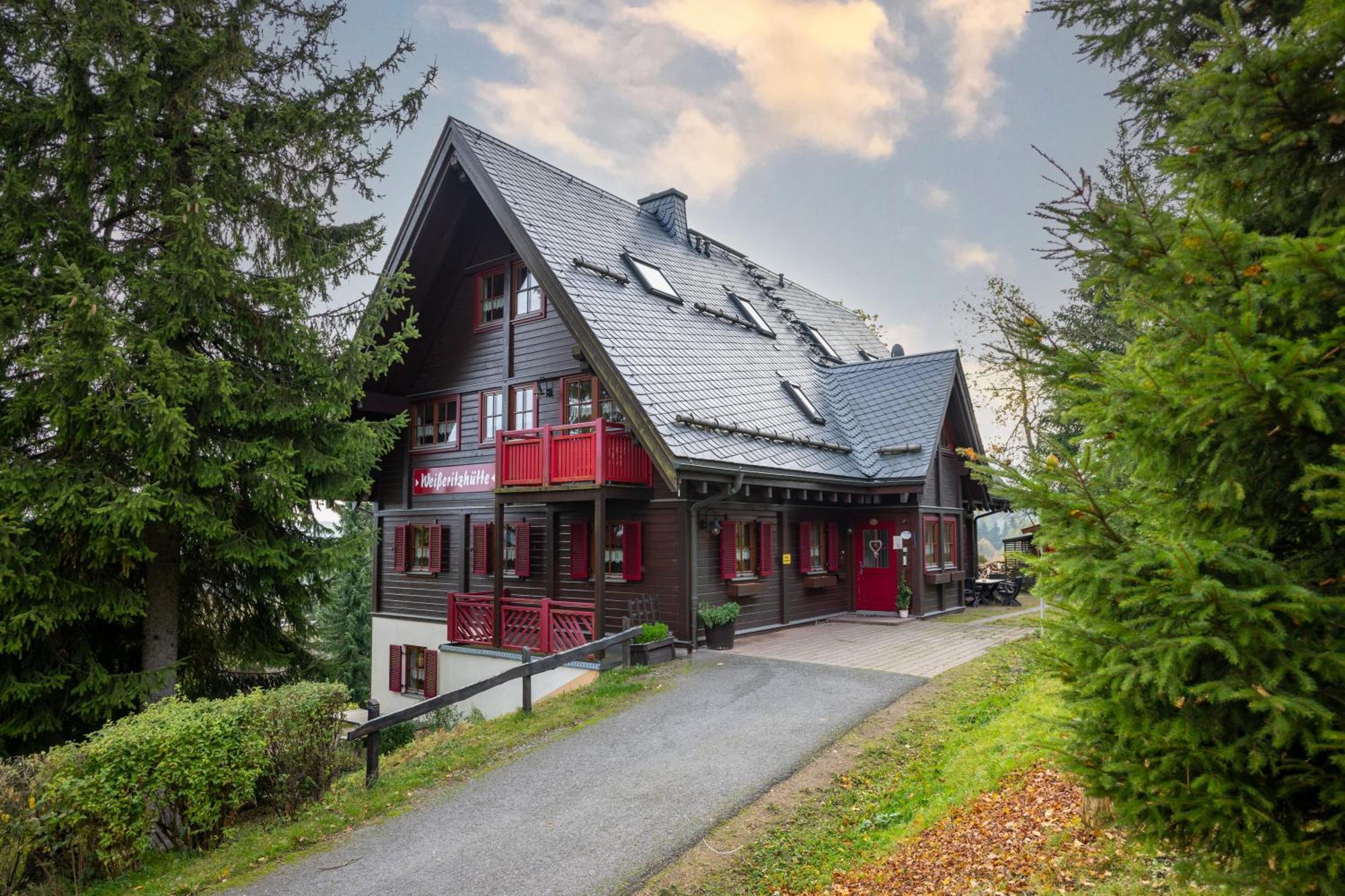 Ferienanlage Zum Silberstollen 2 Haeuser Am Berg Polderhof Und Weisseritzhuette 库罗阿尔滕堡 外观 照片